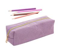 Genérico Bleistiftfall - Federmäppchen,Großes Federmäppchen Für Mädchen | Zipper Schreibwaren Makeup Tasche Für Marker Linear Radierer Notizzettel | Büro Kunst Klasse Alltagsgebrauch Reisen, Purple