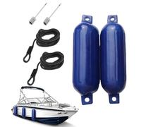 Generico Boat Docking Guards - Pontoon Fenders | UV Proof Navigation for Lakes, Seas, Pools, Coasts, Surfing Areas, Inflatable Side Guards for Use