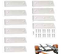 Generico Boat Trailer Slides for Bunks - ABS 10 Pieces Set | 3x10in Heavy Duty Glide Bunk Enders | Launching And Loading Aid for Boat On/Off Trailer Marine Traīler Use Unloading A Breeze.