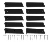 Generico Boat Trailer Slides for Bunks - ABS 10 Pieces Set | 3x10in Heavy Duty Glide Bunk Enders | Launching And Loading Aid for Boat On/Off Trailer Marine Traīler Use Unloading A Breeze.