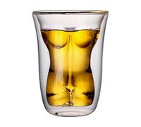 Generico Body Shaped Shot Glasses, Body Glasses, Clear Tumblers for Evening Travel at Work, Decorative Beer Mug for Home Party Bar