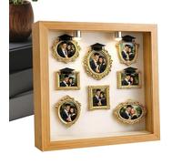 Genérico Boîte Photo Musée - Showcase for Silhouettes | Ensemble Petits Cadres Photo Musée Or à Faire SOI-Même | Pour Remise Diplômes Noël Anniversaire Petite AMIE