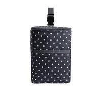 Generico Bottle Cooler Bag, Freezable Double Bottle Bag, Insulated Tote Bags, Bottle Bag With Ice Pack, Zip Closure, Buckle Handle, Foldable Baby Bottle Carrier For Daycare, Hold 2 Bottles, Black,