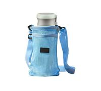 Genérico Bottle Holder with Strap, Bottle Holder for Walking, Adjustable and Stylish Waterproof Portable Case for Gym, Travel, Camping, Running, blue, Consulte la descripción, See description