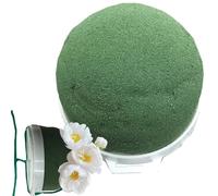 Generico Bouteille Vin Floral Mousse - Mini Support Rond Léger, Hydratation Durable, Porte-Fleurs Stable | Base Décorative DIY, Artisanat Floral, Arrangement Église Maison Réception Mariage