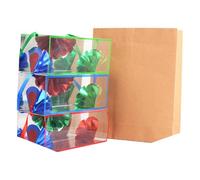 Genérico Box - Street Stage Prop, Magic Paper Bags Comic Magic Towers, Beginners and Enthusiasts, Magic Accessory, Paper Bag with Flower Box Appearing