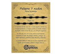 Genérico - Bracelet 7 knots red - Against the evil eye - Red thread protection negative energy - Amulet for good luck and friendship - Men women children couple friends, Desde 11 cm a 28 cm, Nylon