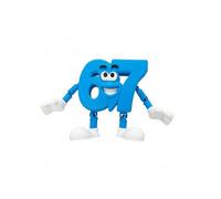 Genérico Brainrot 67 Six Seven Articulated Viral Brainrot Figure - Made of Biodegradable PLA, 10 x 12 x 2 cm - Decorative Toy Ecological