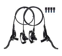 Generico Brakes for Bicycle, Front 76 cm Rear 135 cm, Disc Brake for Mountain Bike, Urban Commuting, Cycling, Road Trips, Outdoor Racing