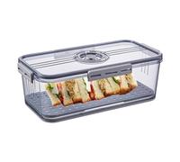 Generico Bread Box for Kitchen Worktop Bread Box Bread Box | Registration of the Storage Container - Box for with Air Valve, for PA