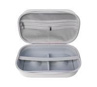 Genérico Breast Pump Case - Breast Pump Storage Bag Adjustable Portable, Wearable Container For Travel Nursing Work Women Mother Outdoor Family, White/Dark Grey Heather, Consulte la descripción, See
