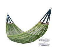 Generico Breathable Camping Hammock 260 x 130 cm 480 g Capacity 200 kg - Ultra Light Portable Ice Silk Mesh Swing for Outdoor Travel, Beach, Garden, Yard & Relax Terrace