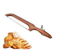 Genérico Brotschneider Sopket Serrdough Bread Cutter for Bread | Sharp Bread Saws for Cutting Baguettes, Bagels and Craft Bread, Portable Bread Cutter by Hol