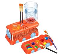 Genérico Brush Cleaner | Complete Art Set with Aesthetic Circulation,Cleaning Tool with Rinse Container - for Adults Kids Beginner Artists School Crafts