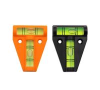 Generico Bubble Level T Type - Bubble Leveling Device for Small Caravans, Leveling Devices for Mini Caravans | Cross Control Spirit for Motorhome, Orange, refer to the description