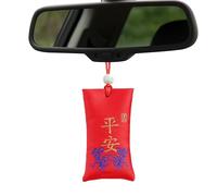 Genérico Buddhist Spiritual Salt - Classic Chinese Necklace | Pouch for Hope, Prosperity and Protection | Wardrobe Office Decoration, Consulte la descripción, See description, See