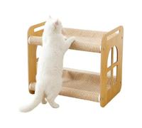 Genérico Bunk Bed for Cats - Breathable Sisal Pad and Large Load, Double Hammock for Cats - for Rest, Scratching and Daily Play in Shop, Balcony and Living Room