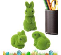 Genérico Bunny Decoration - Animal for Easter - Artificial Moss Rabbit | for Desk Bedside Table Home Garden Lawn Bookcase Bedroom