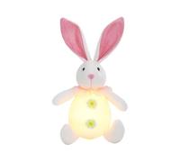 Generico Bunny Light Up Light Up Sleep Pollet Sleep Polkey | Bright Rabbits with Lights, Handmade Easter Desktop Decorations for Kids, Kids, Kids, Girls
