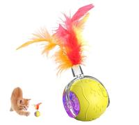 Generico BunnyAutomatic Rolling Toy Ball, Interactive Smart Moving Pet Toys, Automatic Moving Cat Ball plus Intelligent Obstacle Avoidance Function for Puppy, Indoor Activity