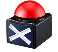 Generico Buzzer Key-Game Answer Buzzer | Funny Game Response Response Burizzer Keys | Play Show Buzzer with Light Tone and Alarm for Jokes, Family Games, Club Carnival