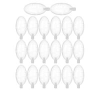 Generico Buzzers for Toys for Dogs - 20 Pieces Spare Parts for Buzzers | Oval Squeaker in Olive Shape, for Children Adults Parties DIY Projects Plush Animals and Sewing