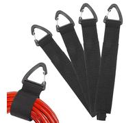Generico Cable Holder for Extensions, 4 Pieces Heavy Duty Workshop Hanger | Cable Reel with Triangle Buckle | For Home Workshop Garage Warehouse Storage Basement Shed Wardrobe