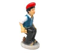 Genérico CAGANER Resin Hidden Nativity Scene 14 cm The Man Who Poops Figurine Nativity Scene Figurines Birth of Jesus 3 Kings