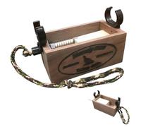 Genérico Call Push Button Authentic Chicken Sound Maker with Realistic Portable Hunting Accessory Game Call for Outdoor Patio Forest Field Meadow Camping Bird