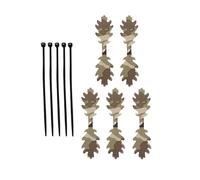 Generico Camouflage Helmet Wraps | 5 Pieces Camouflage Foliage Headbands for Concealing Backpacks | Hat Decoration with 5 Ties | Ideal for Hunting Exercises Field Desert Jungle