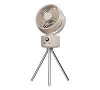Genérico Camping Fan with Tripod - Rechargeable USB Tripod Fan | Battery Operated Tent | Portable Camping Tripod | Outdoor Camping