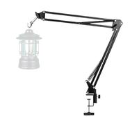Genérico Camping Lamp Holders | Folding Bracket for Hanging Outdoor Lamps,Rotating Bracket for Pole Lanterns on Outdoor Hiking and Adventures