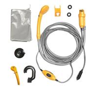 Genérico Camping Shower 12V Electric Portable Multifunctional