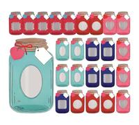 Genérico Candy Holder Cards - 25 Funny Postcards | Valentine's Day Exchange Cards with Sweet Bags | Card Classroom Children Boys Girls, School | Set Of Cards