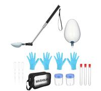 Genérico Canine Catcher - Dustpan with Telescopic Handle - Portable Furniture Holder Carrier Cage Mat Indoor and Outdoor