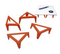 Generico Canvas Feet - Triangle Triangle Stable Canvas Painting | Canvaas Support Stands | Paint Stands Suitable for Painting, Drying, Art Display, Studio Use and Pr