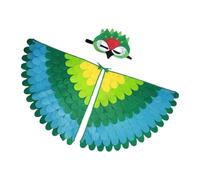 Genérico Cape Bird Felt - Boosts Imaginative Play | Wings Costume Gradient Foldable Anti-Wind Design Real | Kids 3-8 Years Artists Scene Accessory Comfortable Fun Carnival