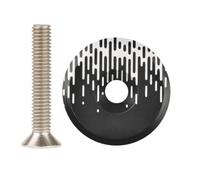 Generico Capoggio Superiore 'Earpiece - Aluminium Stem Cover for Bicycles, Lightweight Bowl Spacers | Simple Accessory for Road Bikes for Long Rides, Paths