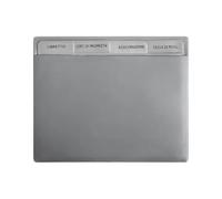 Generico Car and Motorcycle Document Holder - Car Booklet Holder Organizes Everything in an Elegant and Functional Way for Vehicles with Document Holder A5 Document Holder Bag and Envelope, grey, Car