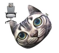 Generico Car Headrest | Cute Cat Design Comfortable Decorative Ergonomic Breathable - Cute for the Neck | For Children, Travel, Drive, Sleep, Moving, Long