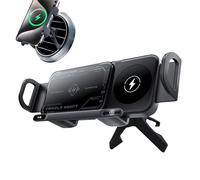 Genérico Car Phone Holder | Wireless Magnetic Car Charger,Adjustable Quick Charge Bracket Compatible with All Brands for Drivers and Passengers