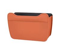 Genérico Car Seat Storage Bag | Car Seat Organizer - Anti-Skid Glasses Holder and Large Capacity Automatic Trash Can for Outdoor Commuting