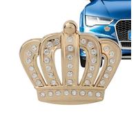 Genérico Car Stickers | Bling Diamond Crowns Emblem - Auto Sticker, Bling Car Decoration