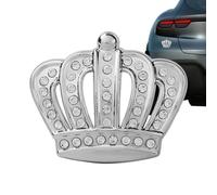 Genérico Car Stickers | Bling Diamond Crowns Emblem - Auto Sticker, Bling Car Decoration