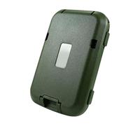 Generico Card Holder | Aluminium Waterproof Lock | Multifunctional Portable Security Case | Pocket Size Protection Cards Debt, Credit, Bank Convenient Durable Practical, army green, riferimento