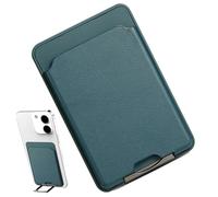 Genérico Card Holder - PU, 3.7x2.9x0.2in Phone Wallet Durable and Lightweight | Adhesive Phone Card Holder, Mobile Wallet For Credit Cards, ID, Travel, Daily Use, Sapphire, Consulte la descripción