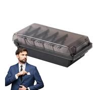 Genérico Card Organizer, Polypropylene Desktop Case With Grids | Large Capacity Twenty-four Centimeter Storage, Five Hundred Grams, Alphabetic Clear Vision Pa