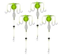 Genérico Carp Leagues - 4 Pieces Catfish Bait 4 Pieces | Spring Bait Hunting | Carp Rigs | Sports & Outdoor Recreation Accessories for Trout