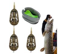 Genérico Carp Method - Feeder Method | Rig Feed | Methods Sets Feeding Rig Set | Attractive Fish Rig Kit Liber Tackle