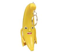 Generico Cartoon Banana Keychain - Singing Banana Pendant, Adorable Bag Charm Accessory | Multiple Purposes Cute Keychain Backpack Decoration